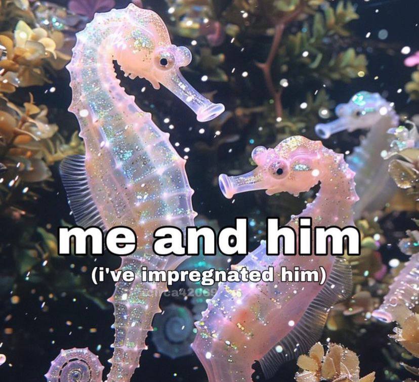 Me and him