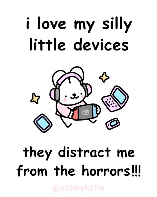 I love my silly little devices